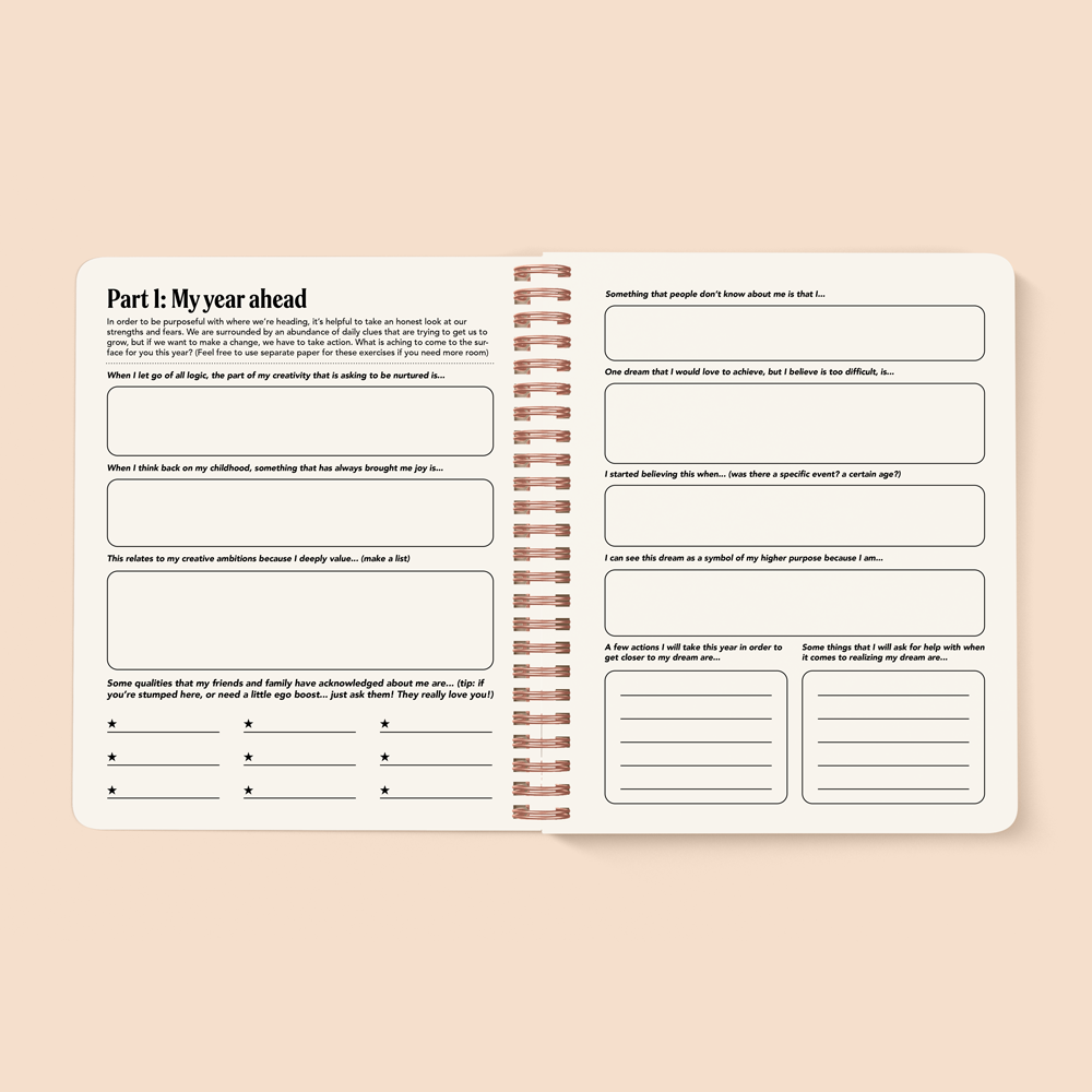 Rainbow Vision Undated Planner
