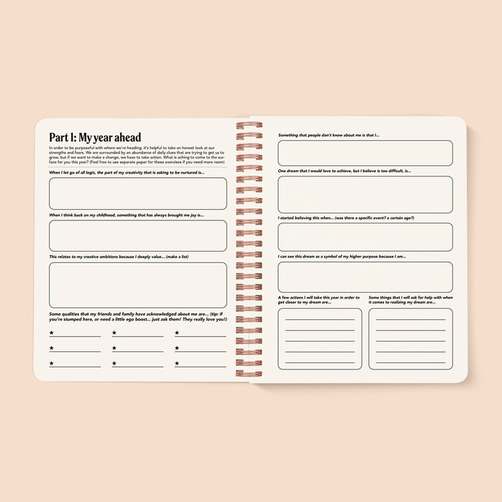 Rainbow Vision Undated Planner