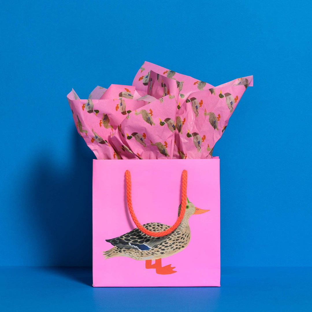 Quacky Birthday tissue paper: 5 Sheets