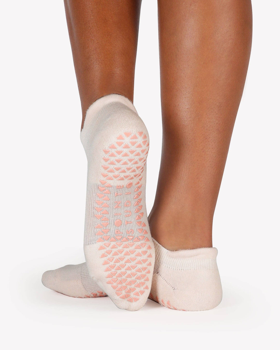 Women's Union Full Foot Grip Sock: Baby Pink / S/M