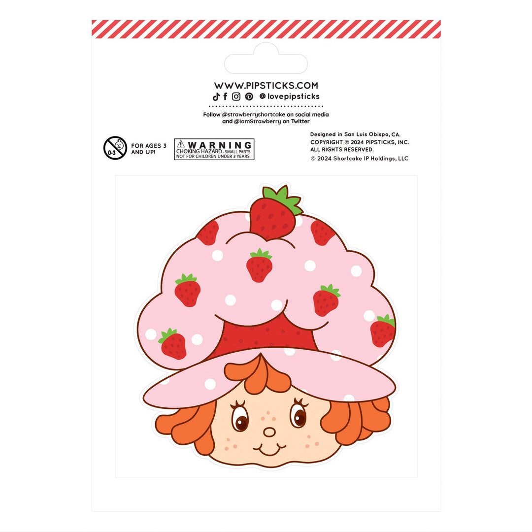 Strawberry Shortcake & Custard Scratch 'n Sniff Sticker Sheet