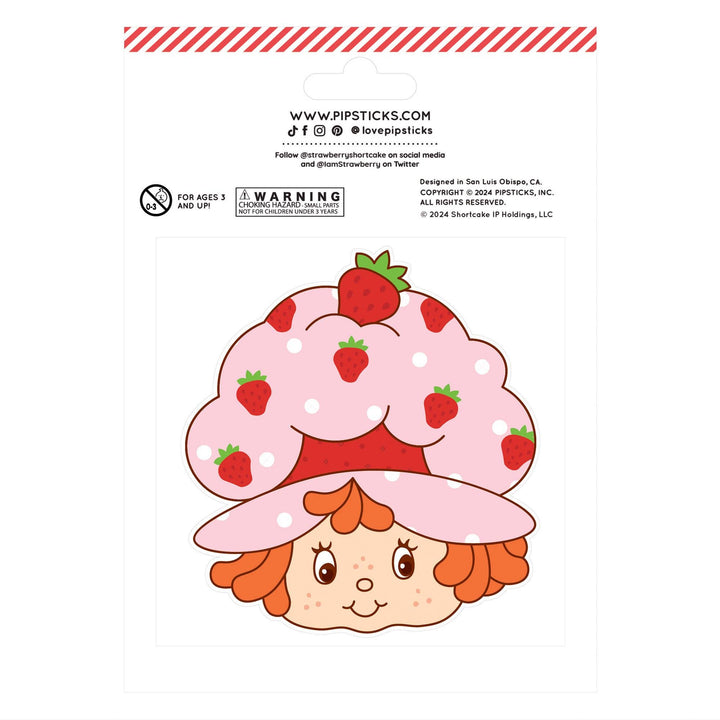 Strawberry Shortcake & Custard Scratch 'n Sniff Sticker Sheet
