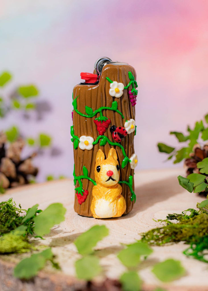 Woodland Creature Bic Lighter Case Cover