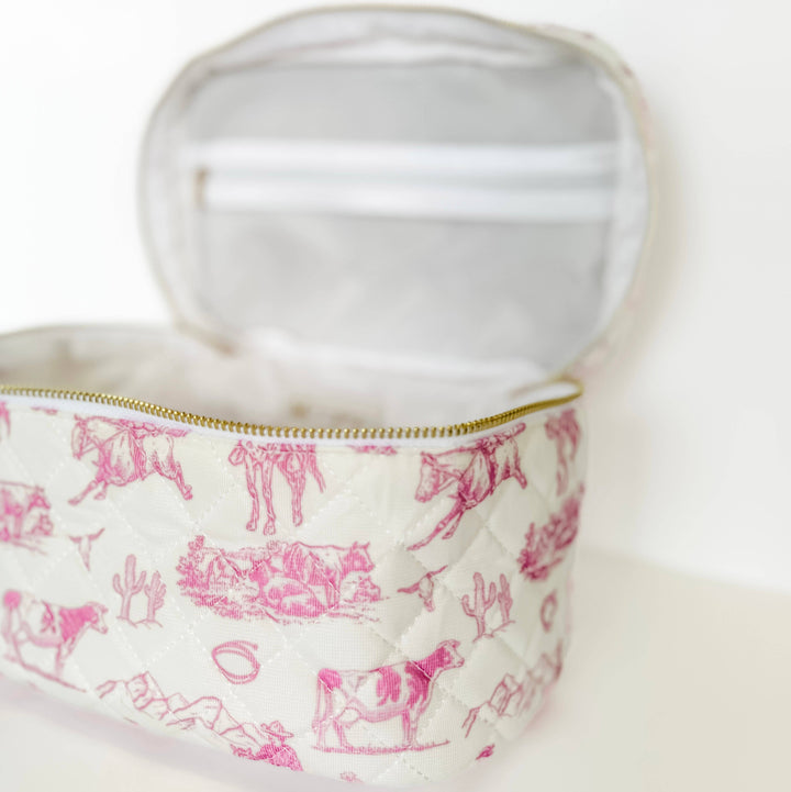 Cowgirl Pattern Duffle Bag