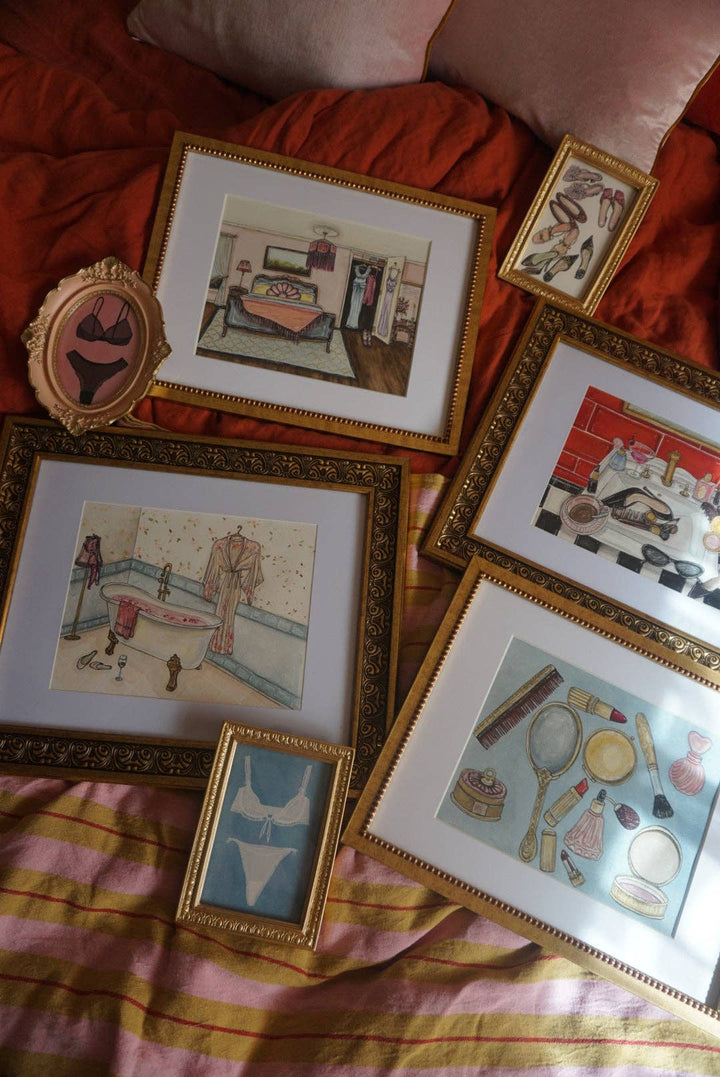 The Art of Getting Dressed Fine Art Print: 8x10