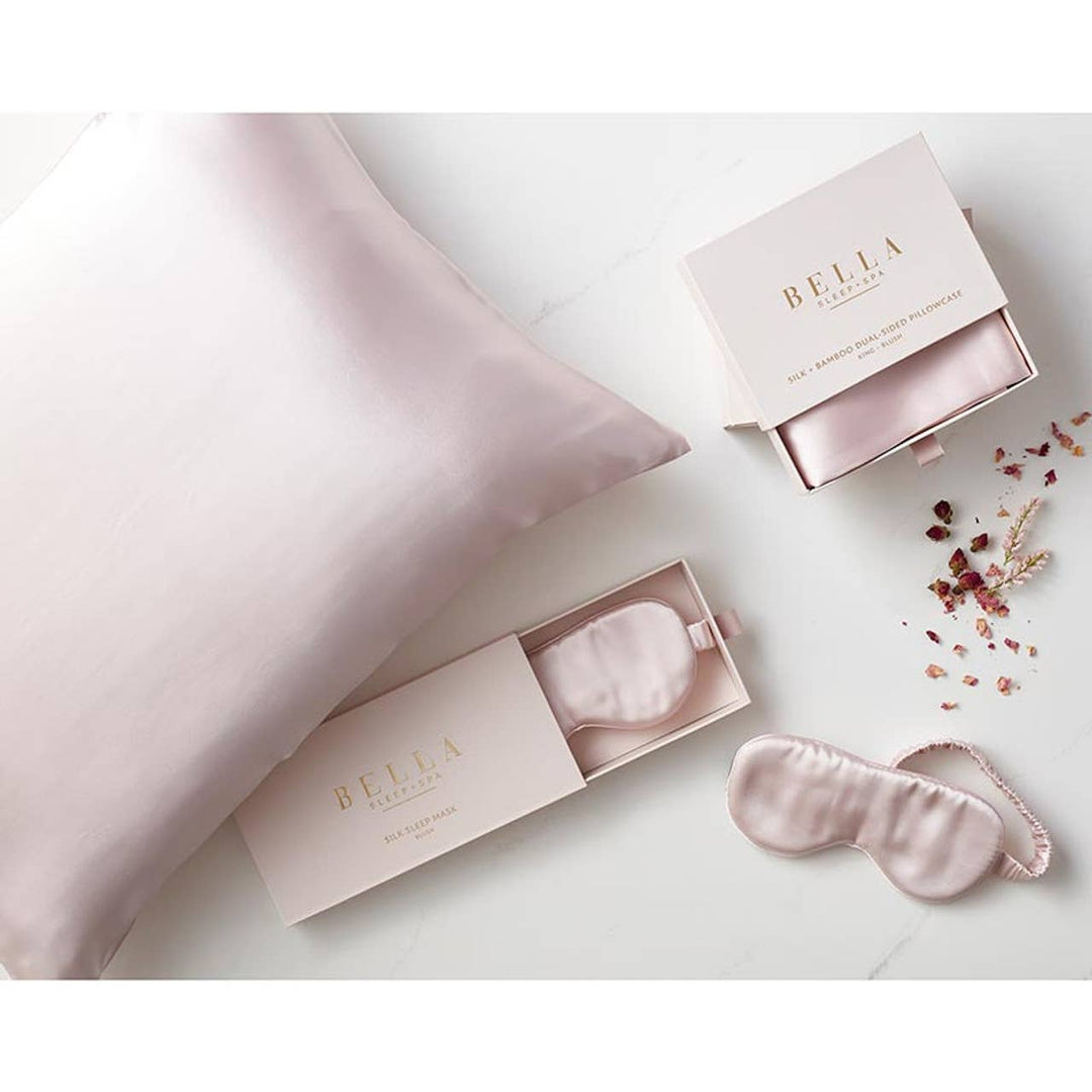 Silk Sleep Mask - Blush