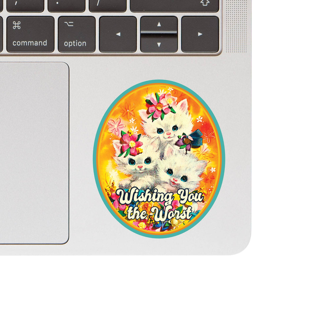 Wishing You the Worst Sticker