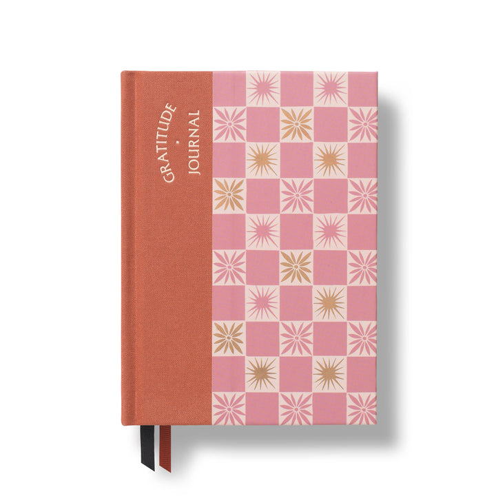 Guided Gratitude Journal, A6 Fabric - Starbursts