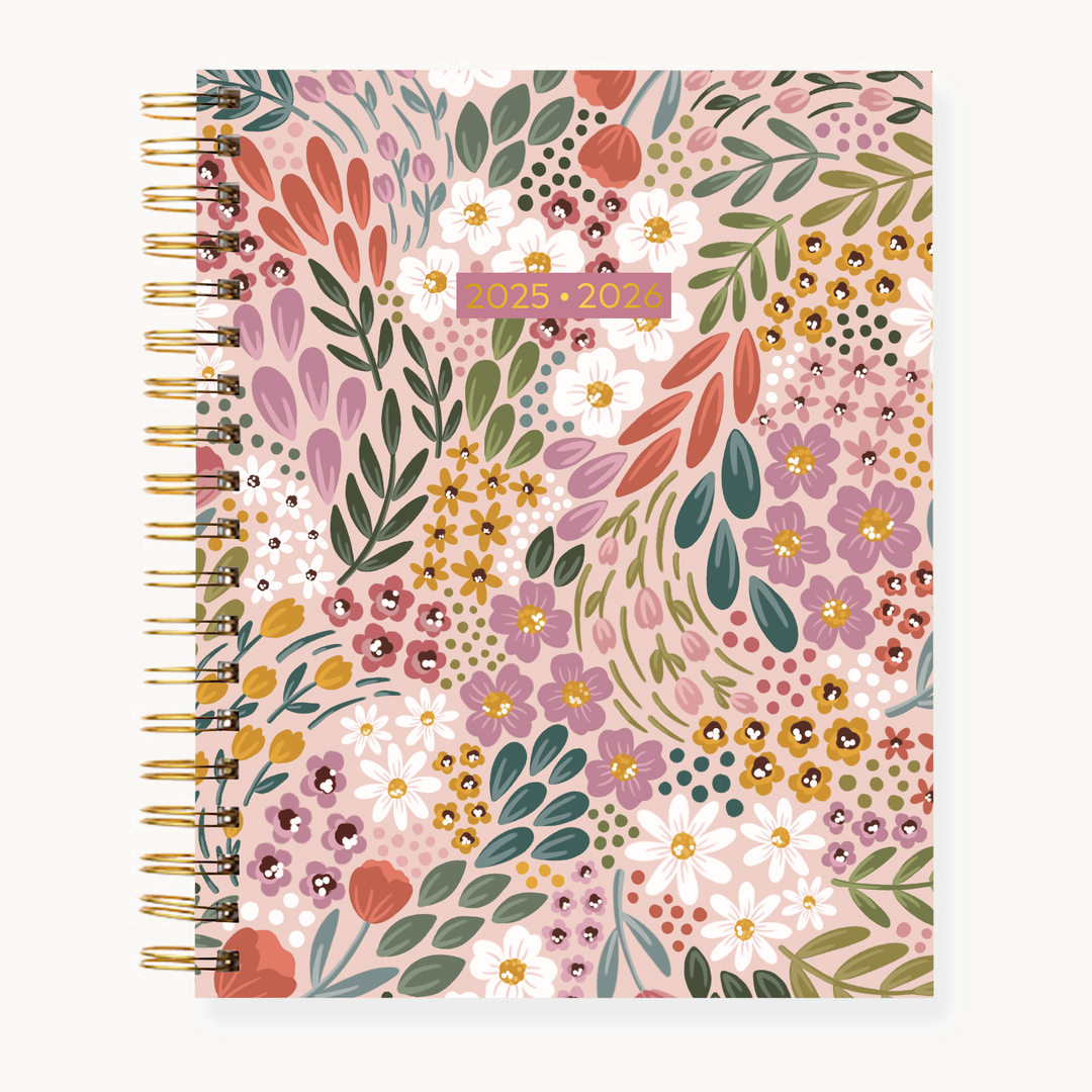Summer Meadows 2025-2026 Academic Planner: 8.5x11