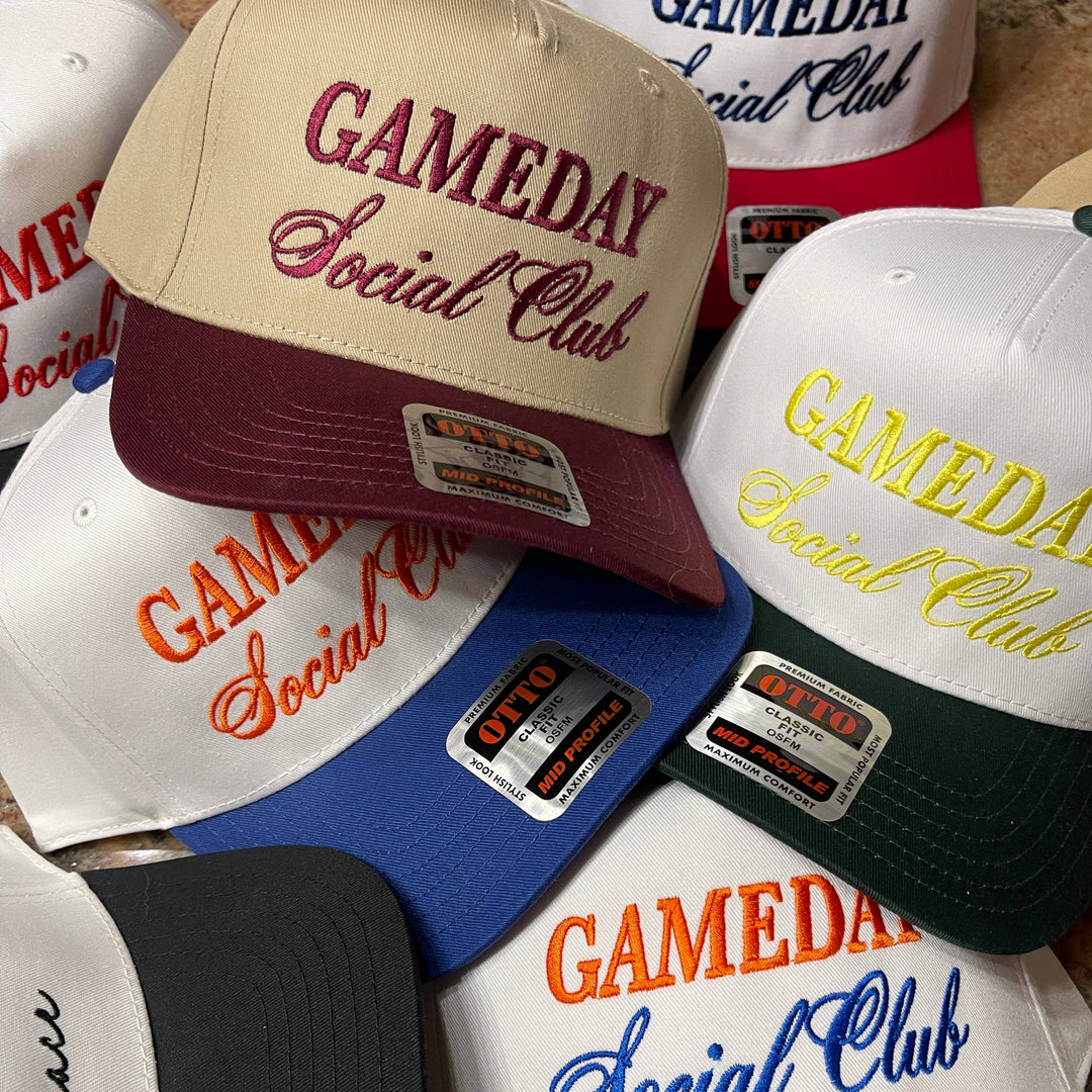 Red/White Gameday Social Club Classic Trucker Hat