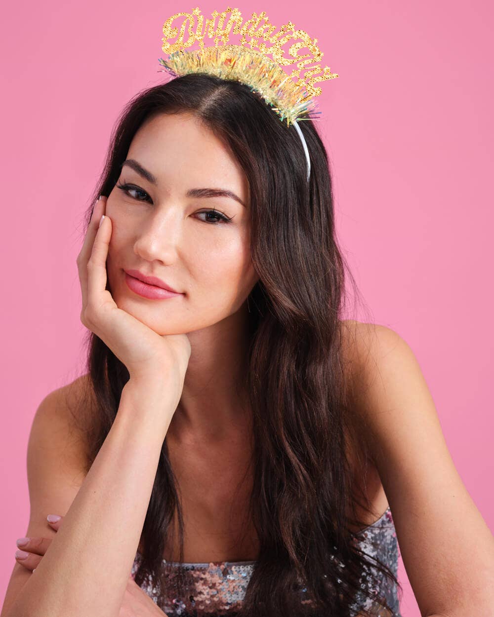 Golden Girl Birthday Headband
