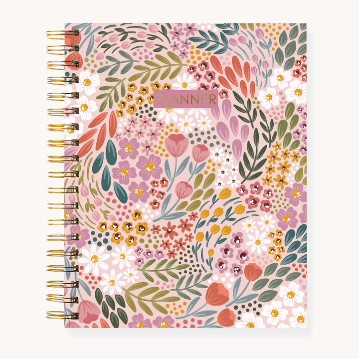 Summer Meadows Undated Planner: 7x9