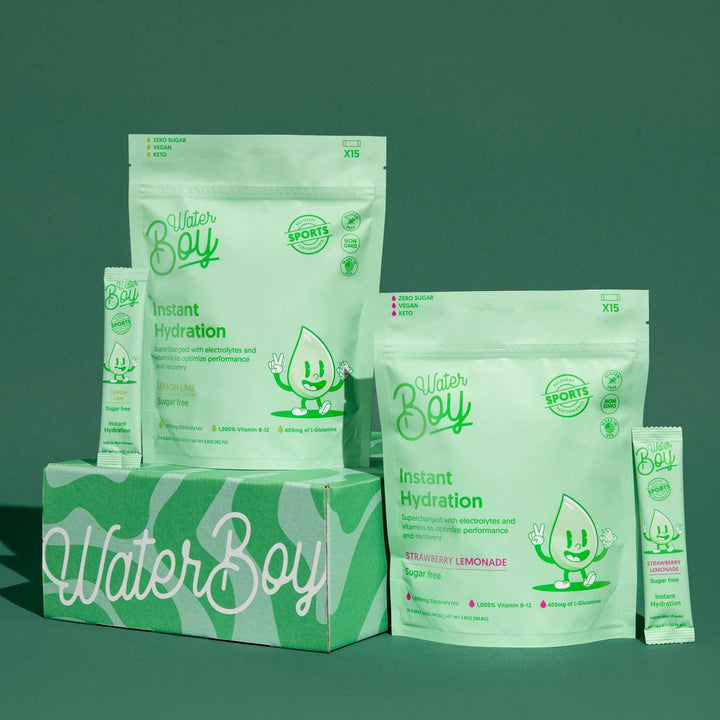 Waterboy Workout Hydration: Lemon Lime / 15pk