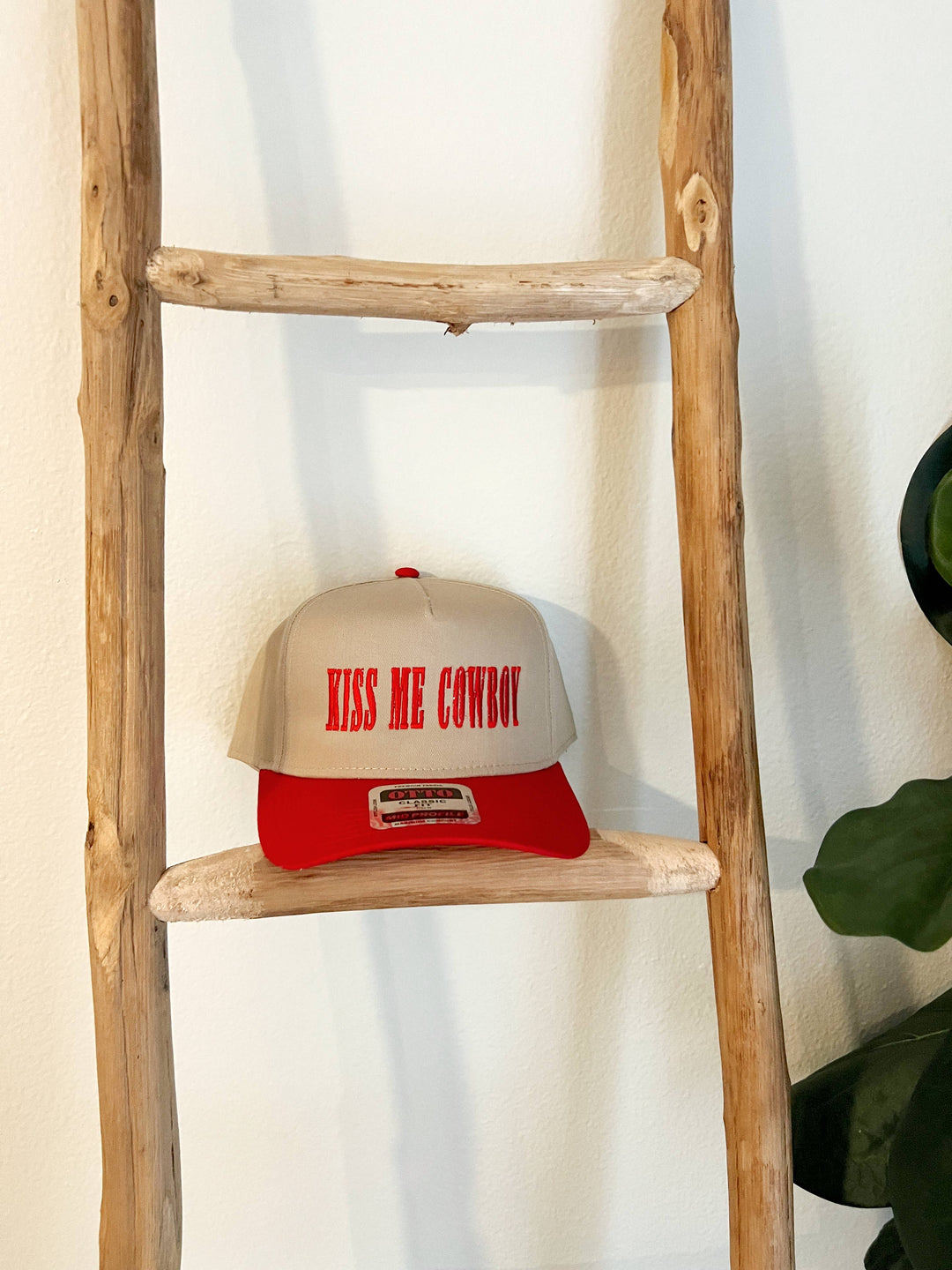 Kiss Me Cowboy- Valentines Day Hat