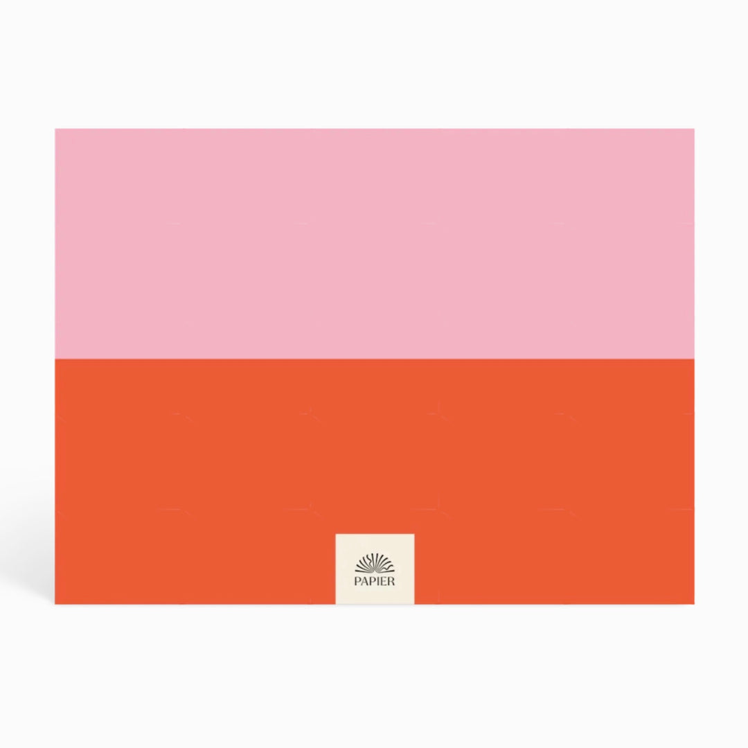 Colorblock Weekly Desk Planner