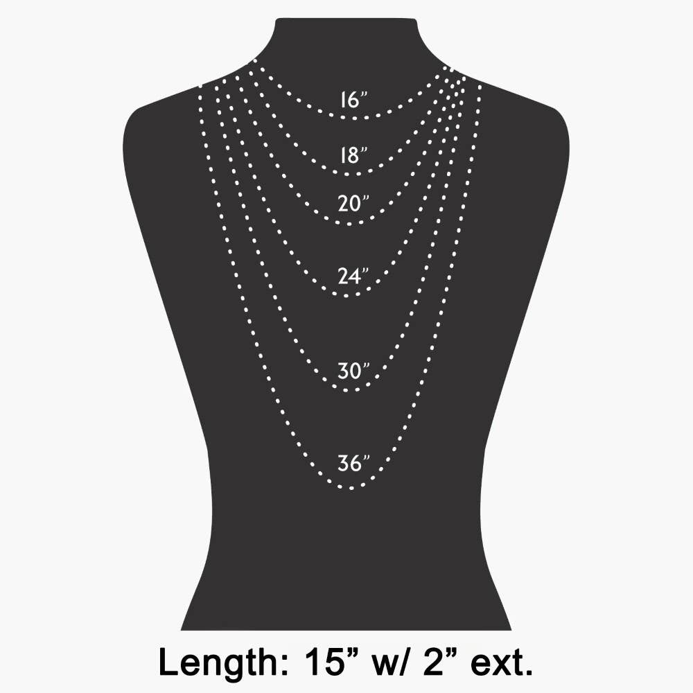 Spiral Dainty Chain Necklace: Gold