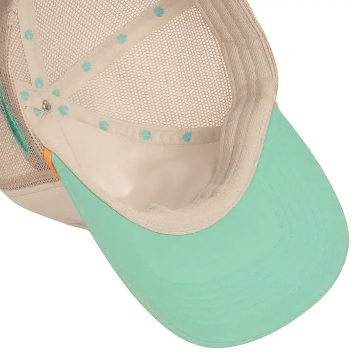 Coastal Cowgirl Hat: Cream/Brown