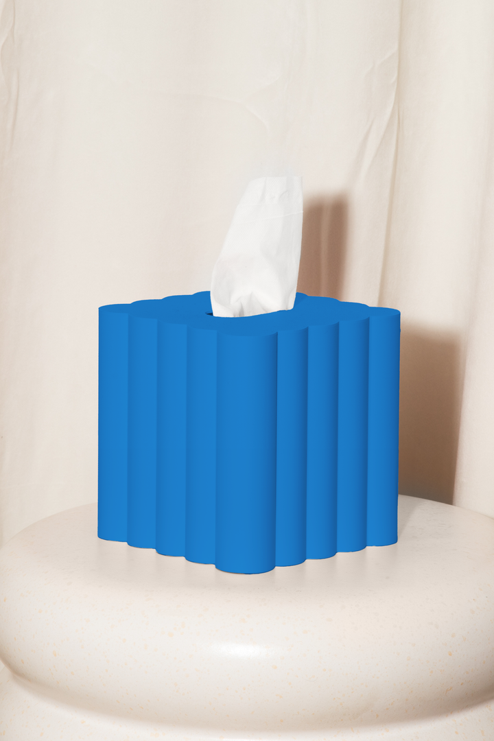 Light Pink Cloud Tissue Box Cover