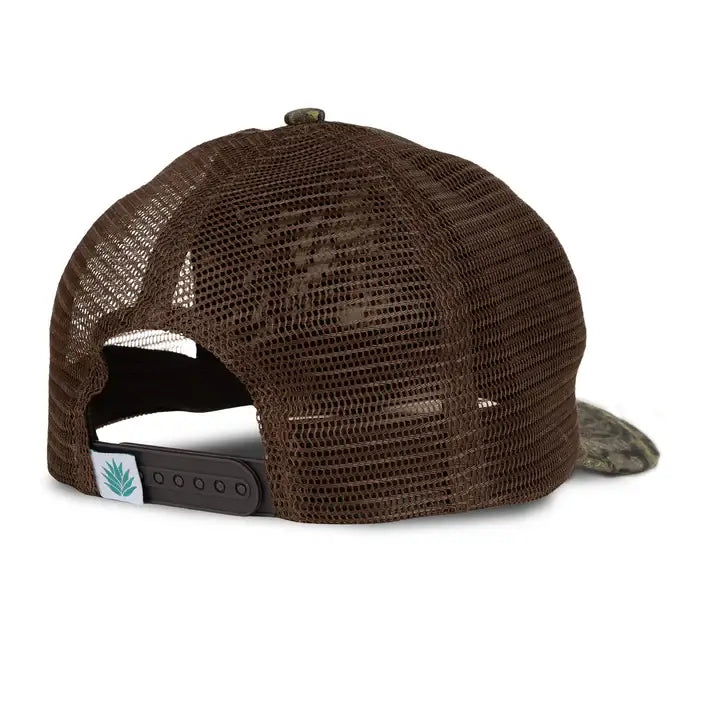 Country Store Hat: Cream/Blue
