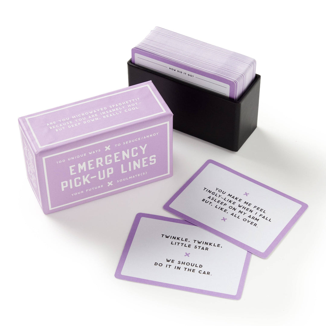Brass Monkey Emergency Pick-up Lines Card Set