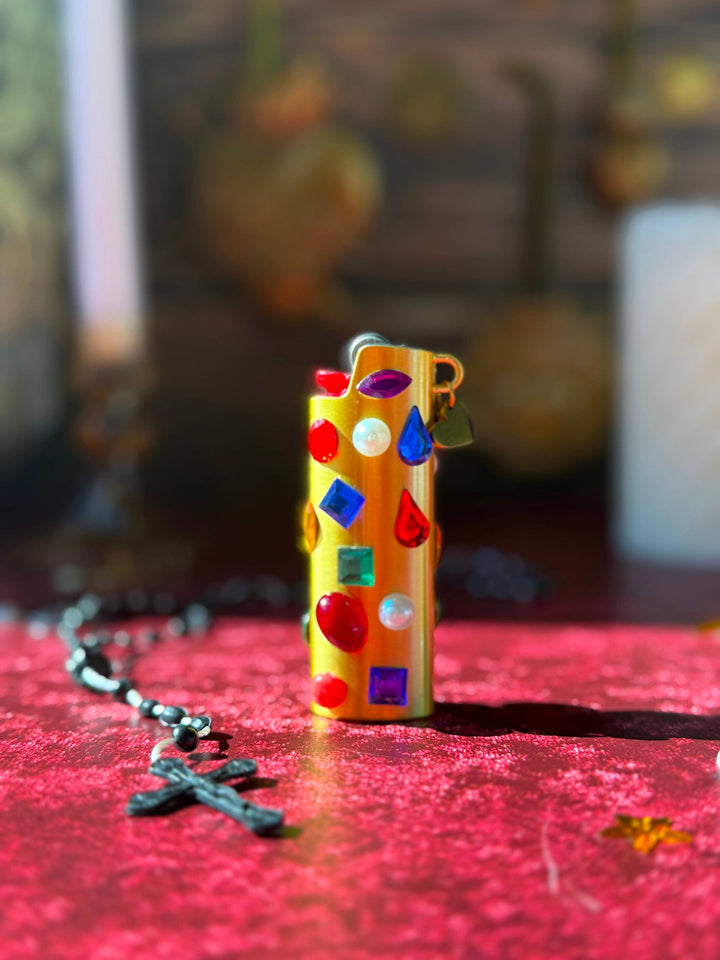 Bejeweled Lighter Case