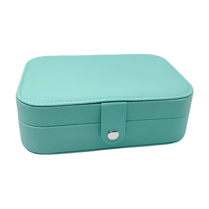 Faux Leather Portable Jewelry Box
: Pink