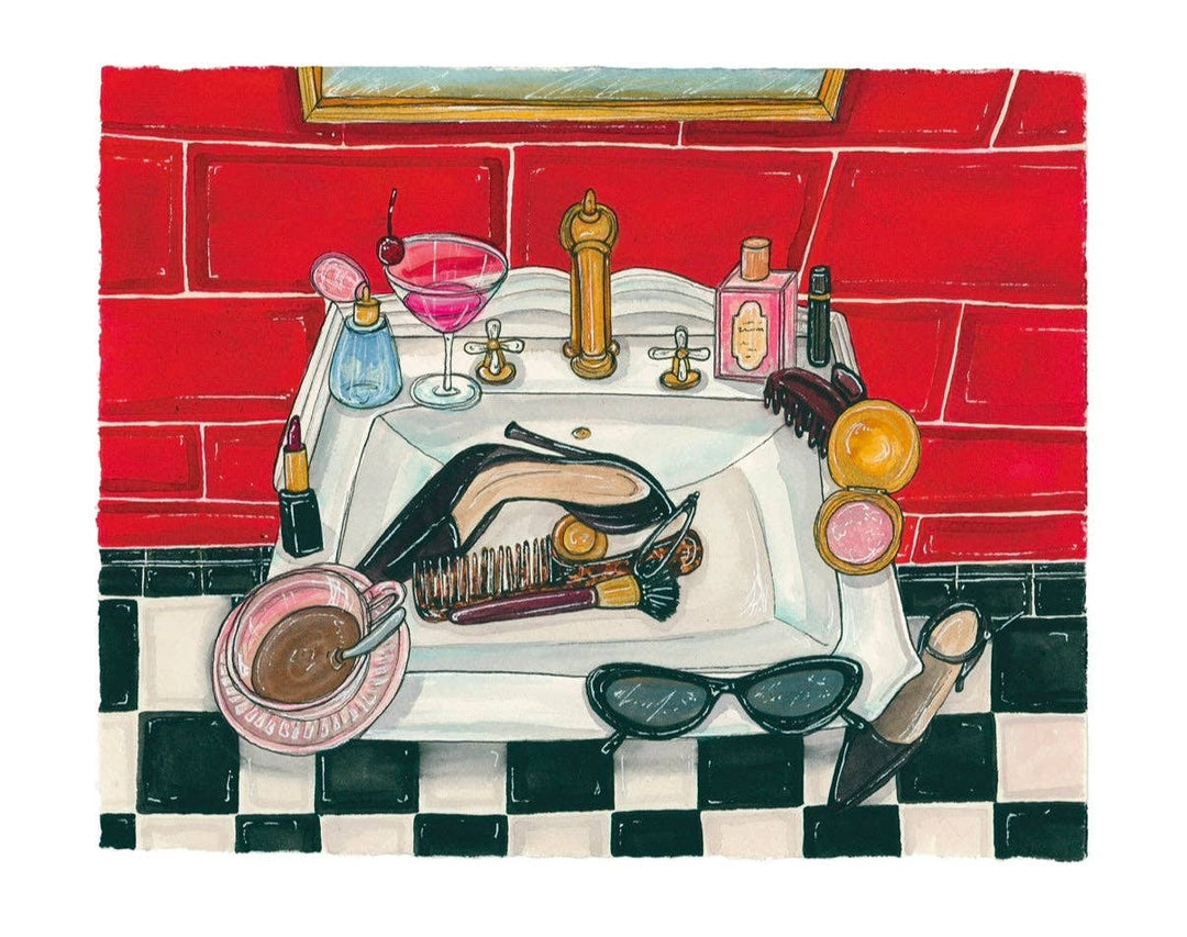 The Art of Getting Ready Fine Art Print: 11x14