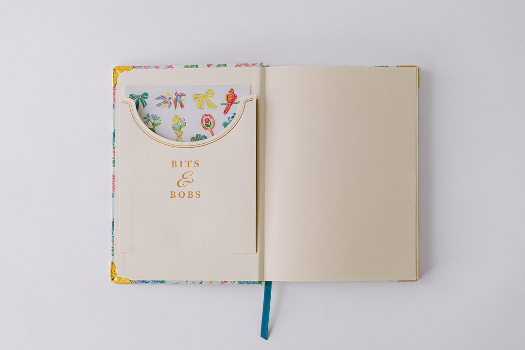 2026 Birds and Bows 17-Month Medium Bound Planner