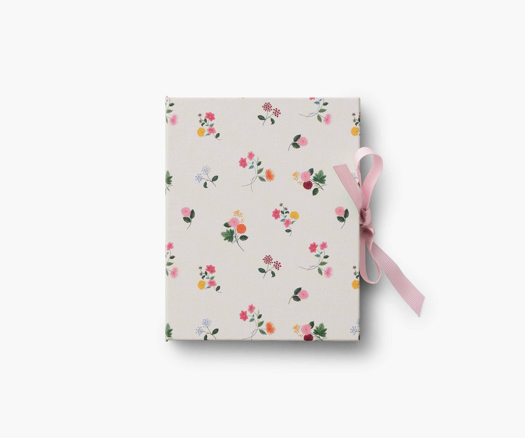 Ditsy Dahlia Folio Paper Wrapped Picture Frame