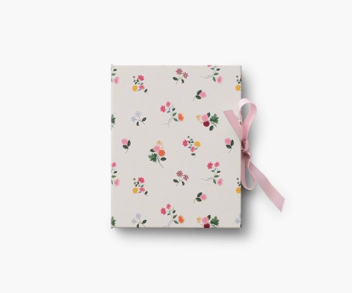 Ditsy Dahlia Folio Paper Wrapped Picture Frame