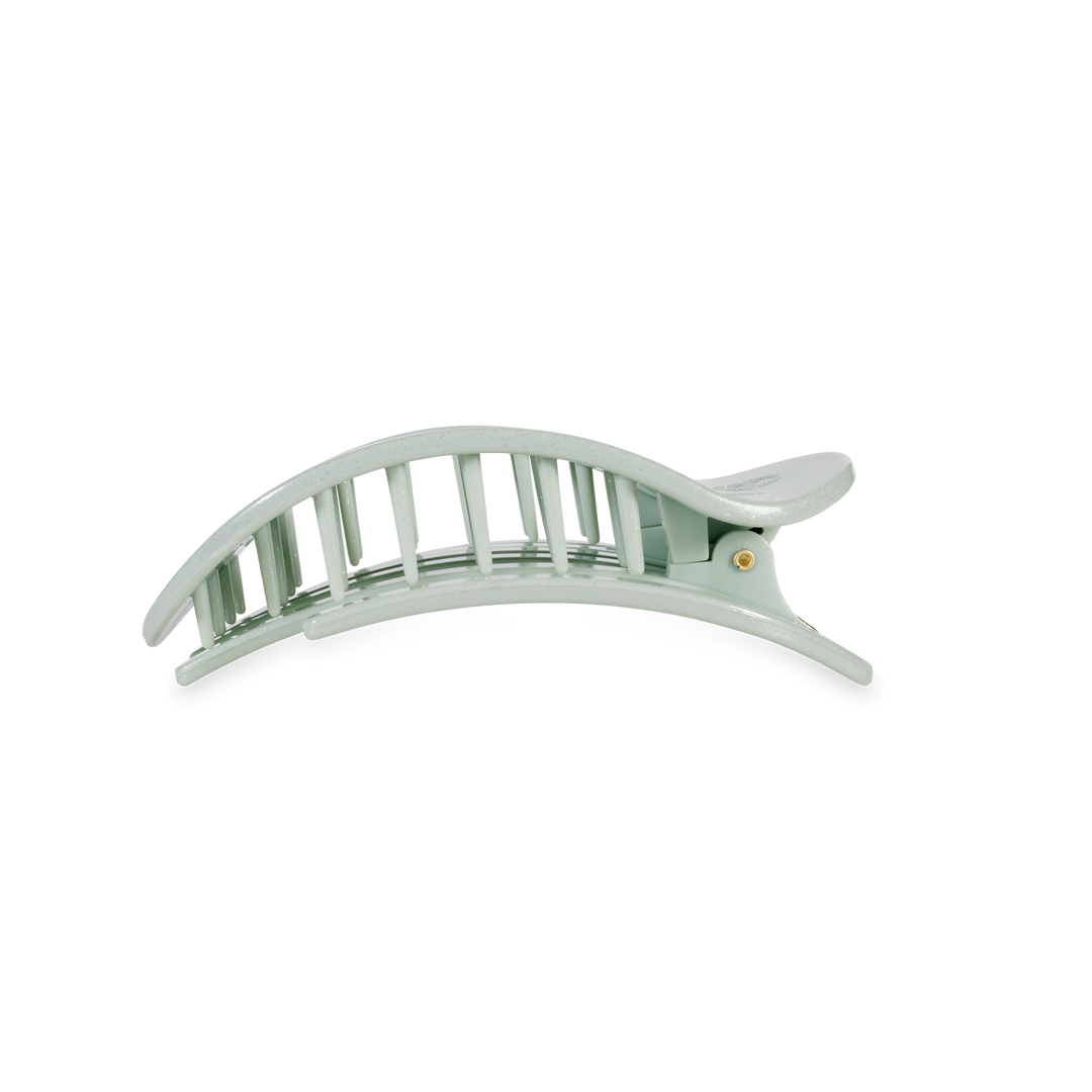 Flat Round Hair Clip | Medium | Dew Drop