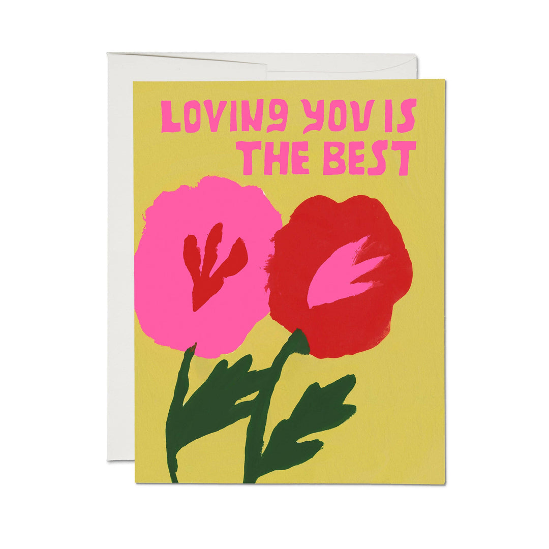 Loving You greeting card: Single