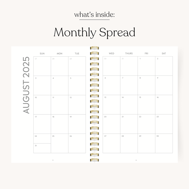Forget Me Nots 2025-26 Academic Planner: 8.5x11