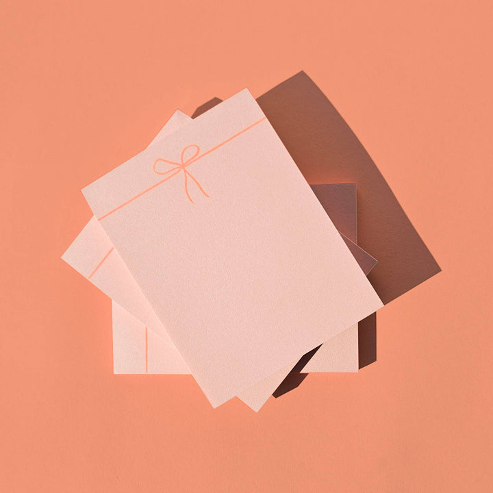 Bow - Risograph Small Notepad