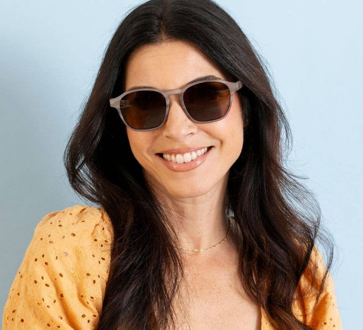 Sebastian Sunglasses: Chai Horn / No Correction / None