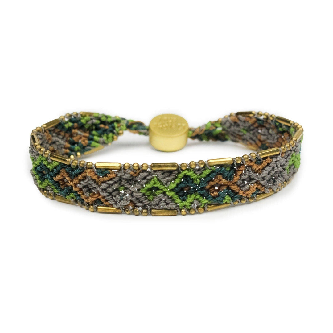 Olive Camo - Bali Friendship Bracelet
