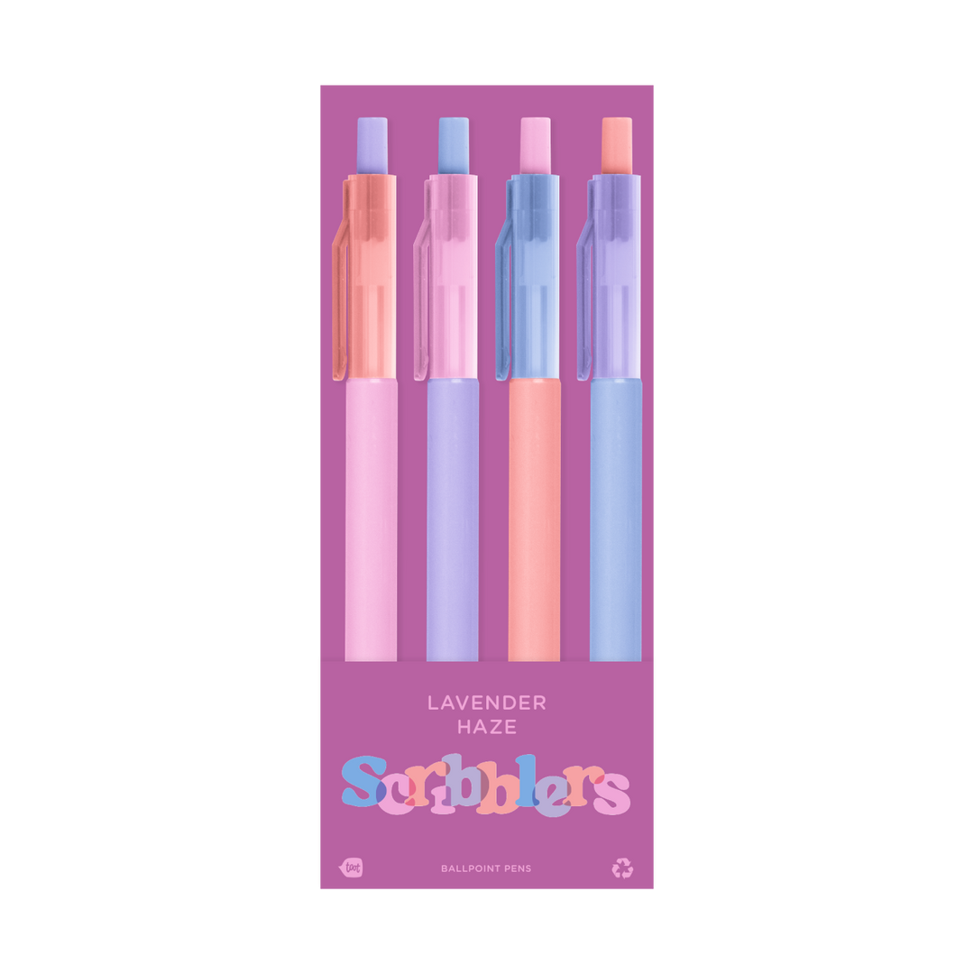 Banana Split Scribbler 4 Pack