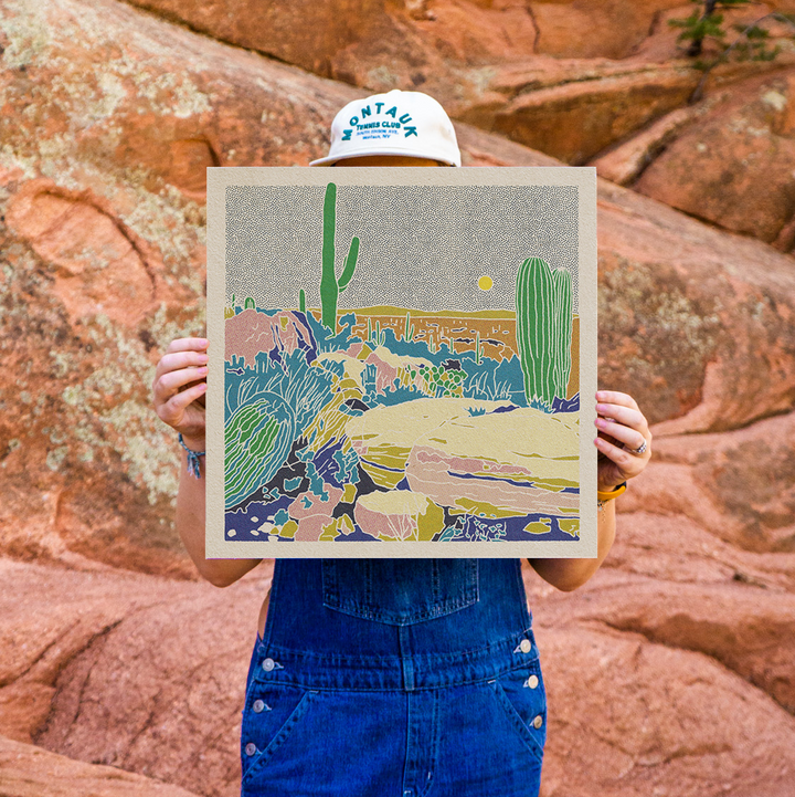 12"x12" Desert Mountain #33