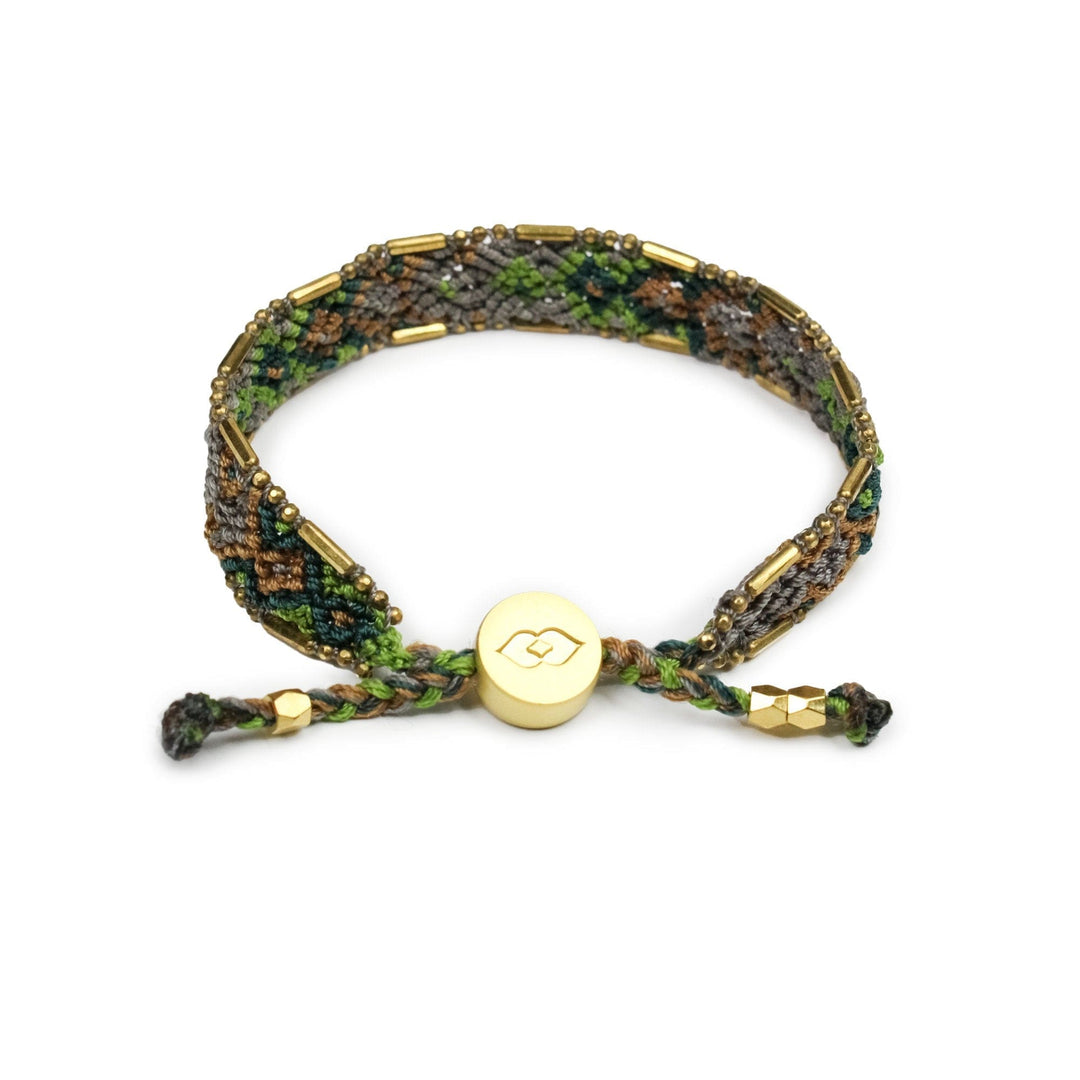 Olive Camo - Bali Friendship Bracelet