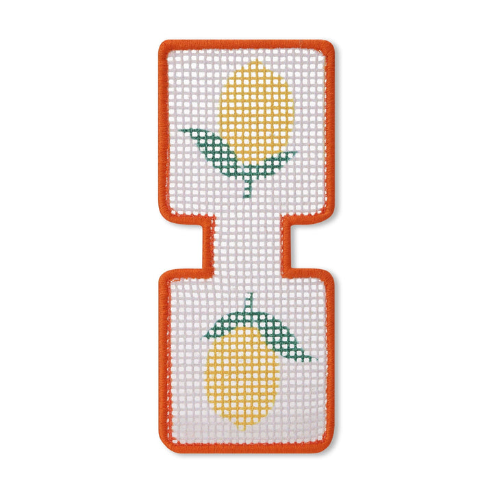 Needlepoint Keychain Kit - Lemon