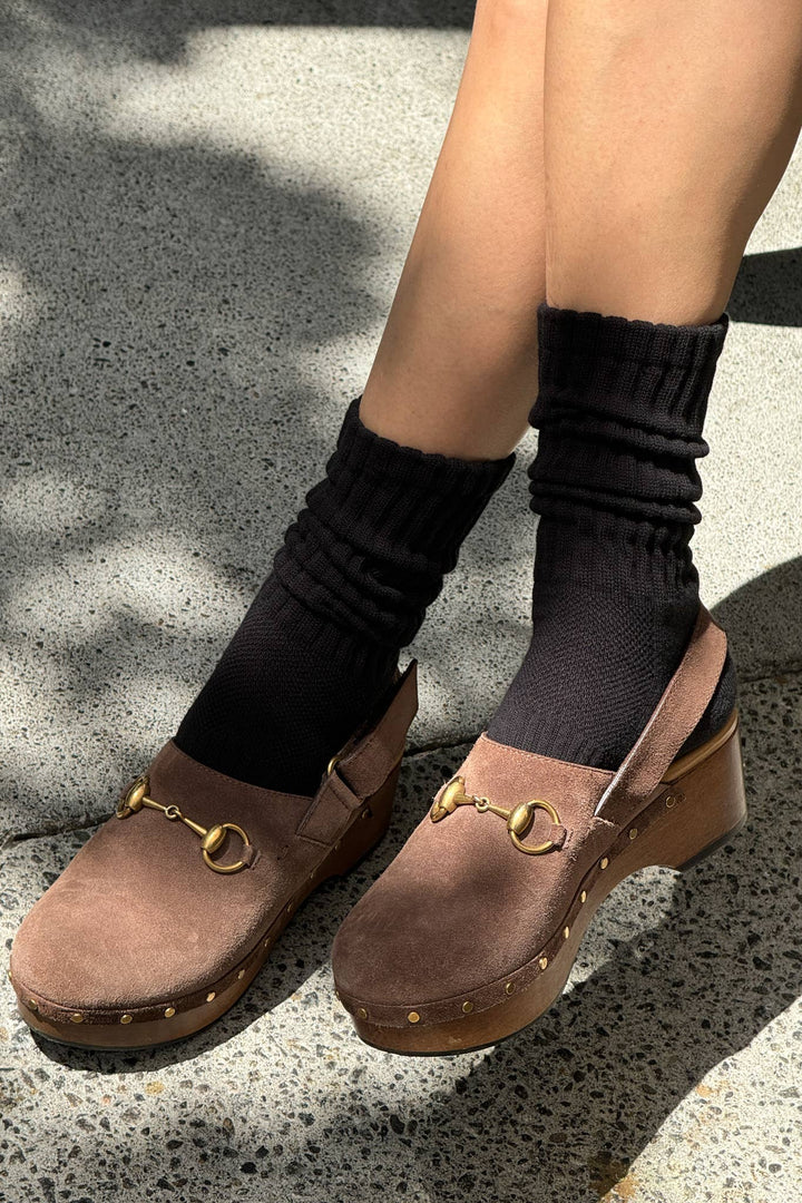 Ballet Socks: Oatmeal