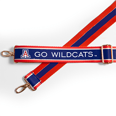 Arizona Wildcats Classic Stripe Purse Strap – 1.5"