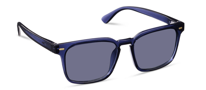 Shasta Sunglasses: Blue / No Correction / None