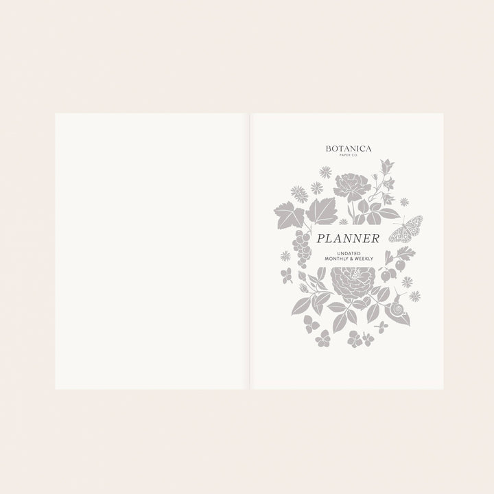 REVERIE | LINEN-BOUND UNDATED PLANNER