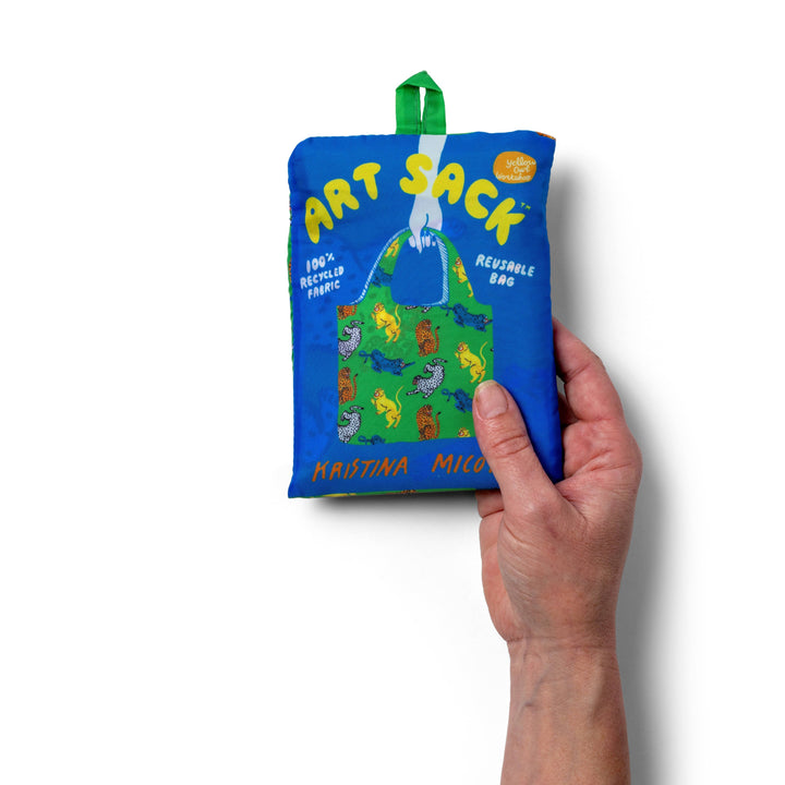 Wild Cats Art Sack® by Kristina Micotti - Reusable Tote