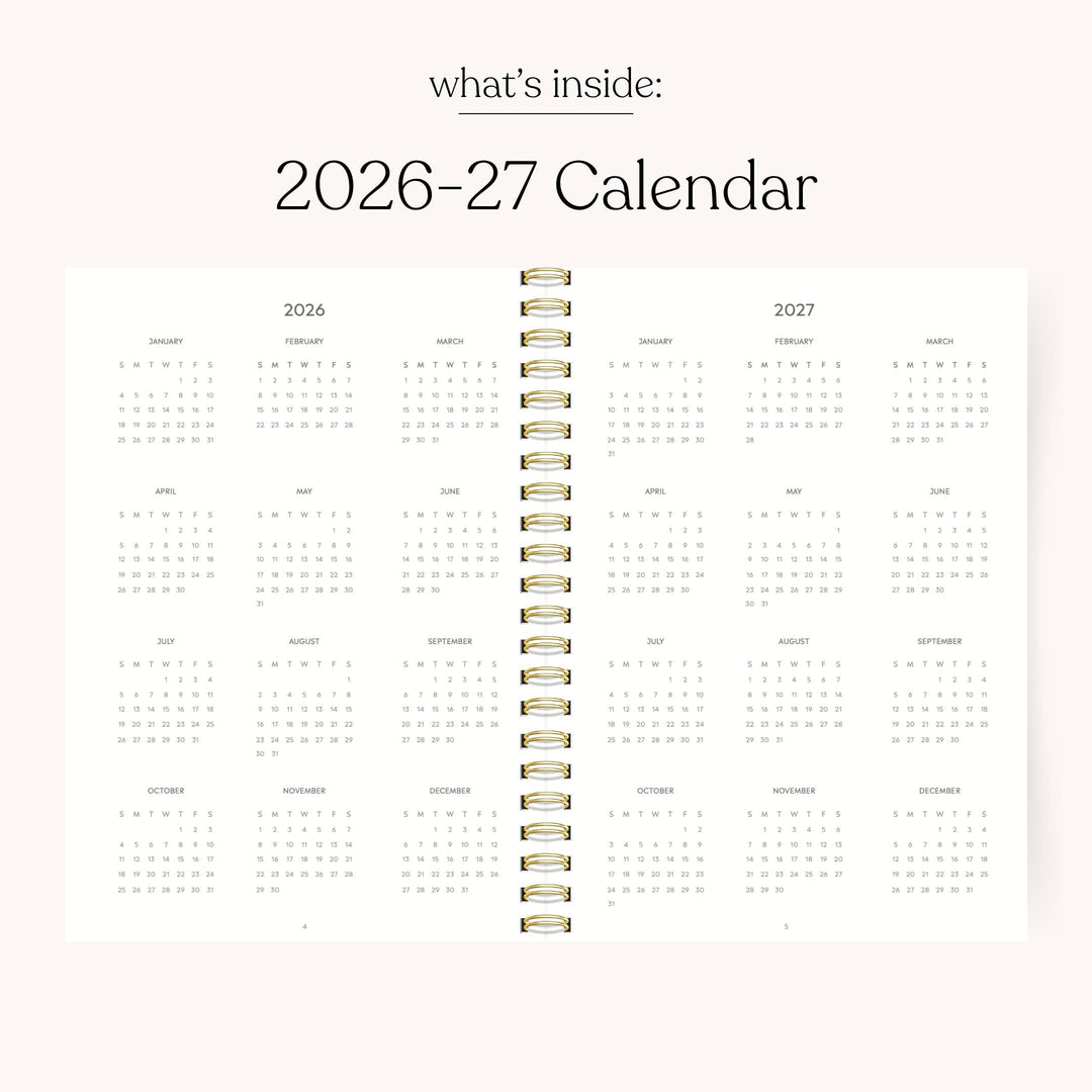 2026-27 Academic Planner: Primavera / 7x9