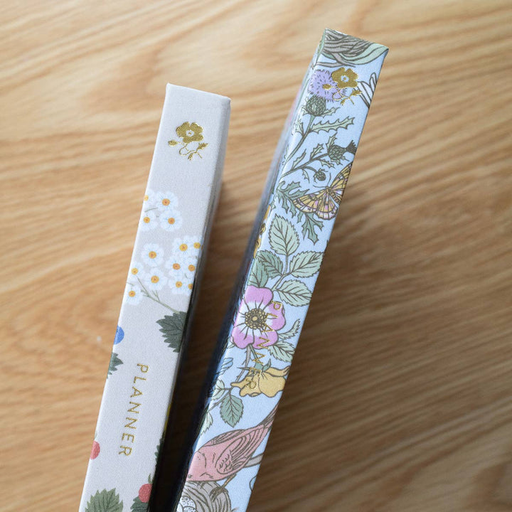 GARDEN FLORA | LINEN-BOUND UNDATED PLANNER