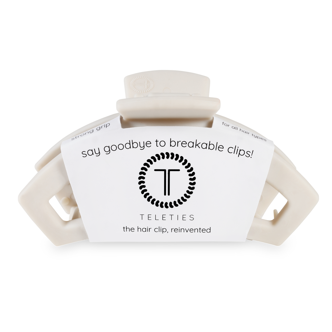 Large Open Hair Clip-Toasted