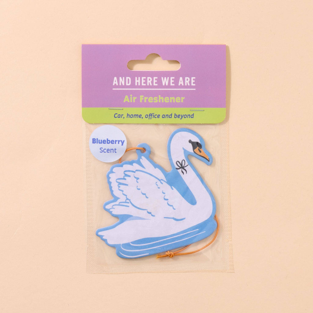 Swan Air Freshener - Blueberry Scent - Fathers Day Gift Mothers Day Spring Easter