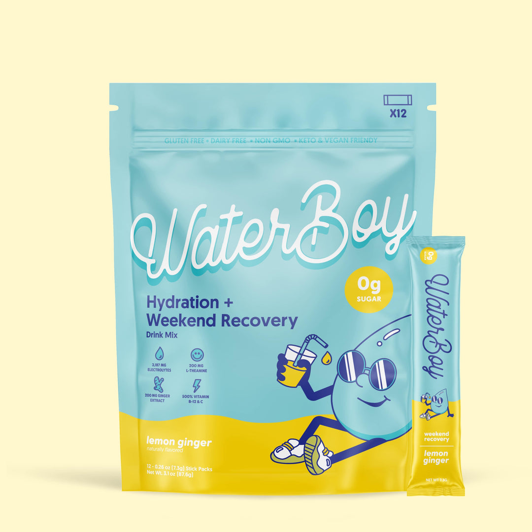 Waterboy Weekend Recovery: Lemon Lime / 12 pk